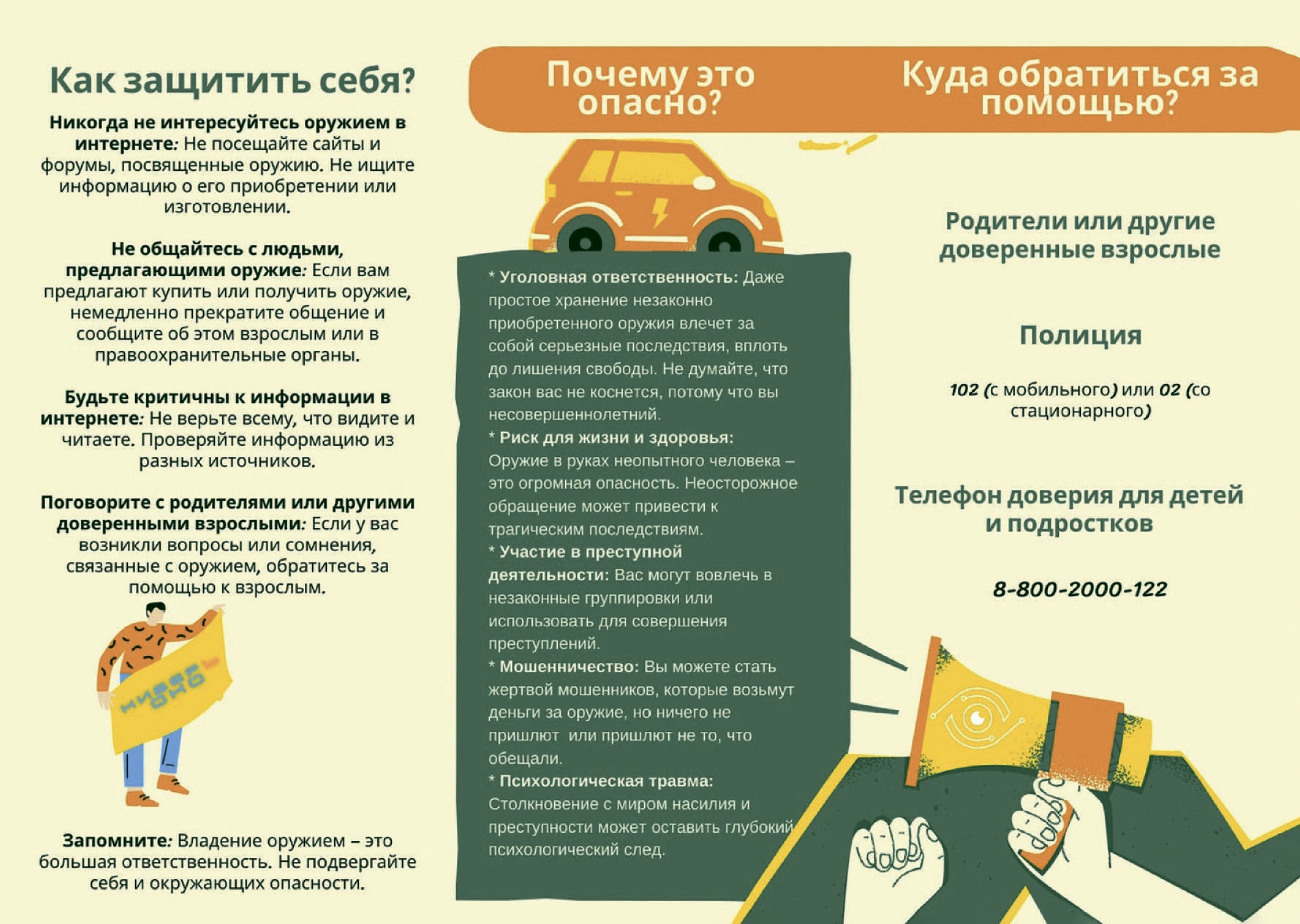 Профилактика нелегального оборота оружия